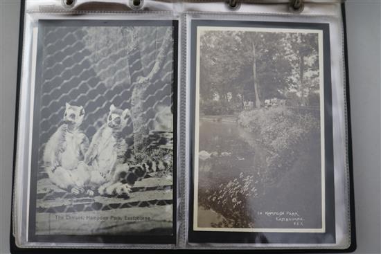 Eastbourne postcards - late Victorian, Edward VII, George V and later,
